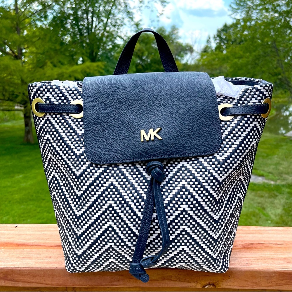 Michael Kors Junie Backpack Admiral